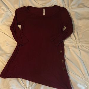Maroon Top